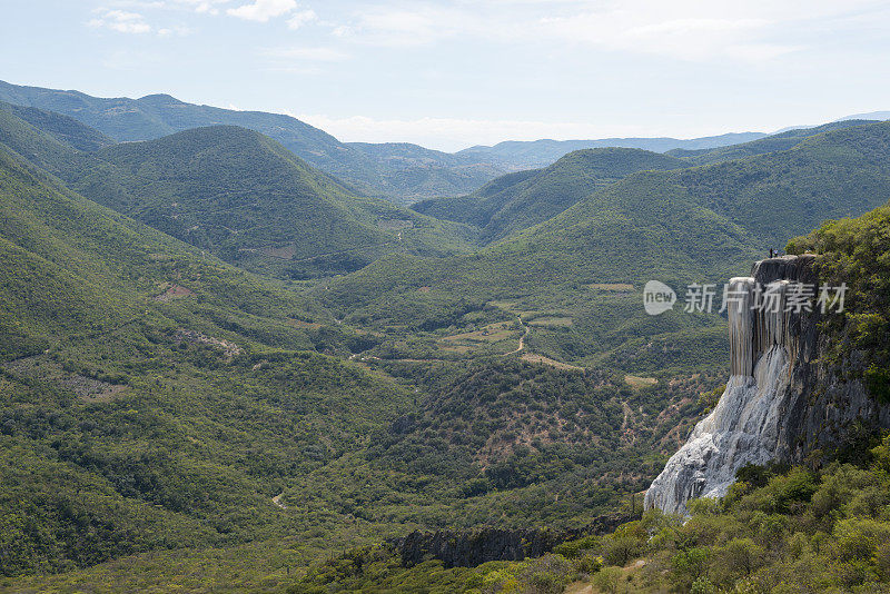 墨西哥瓦哈卡州的Hierve el Agua